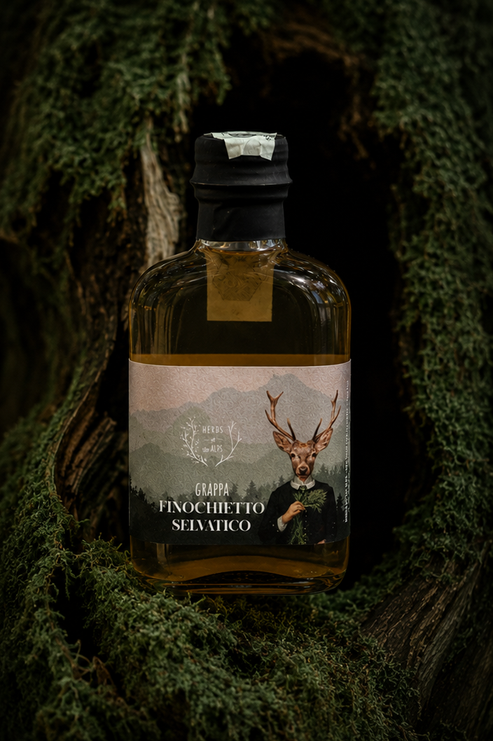 Blister grappa al finocchietto selvatico
