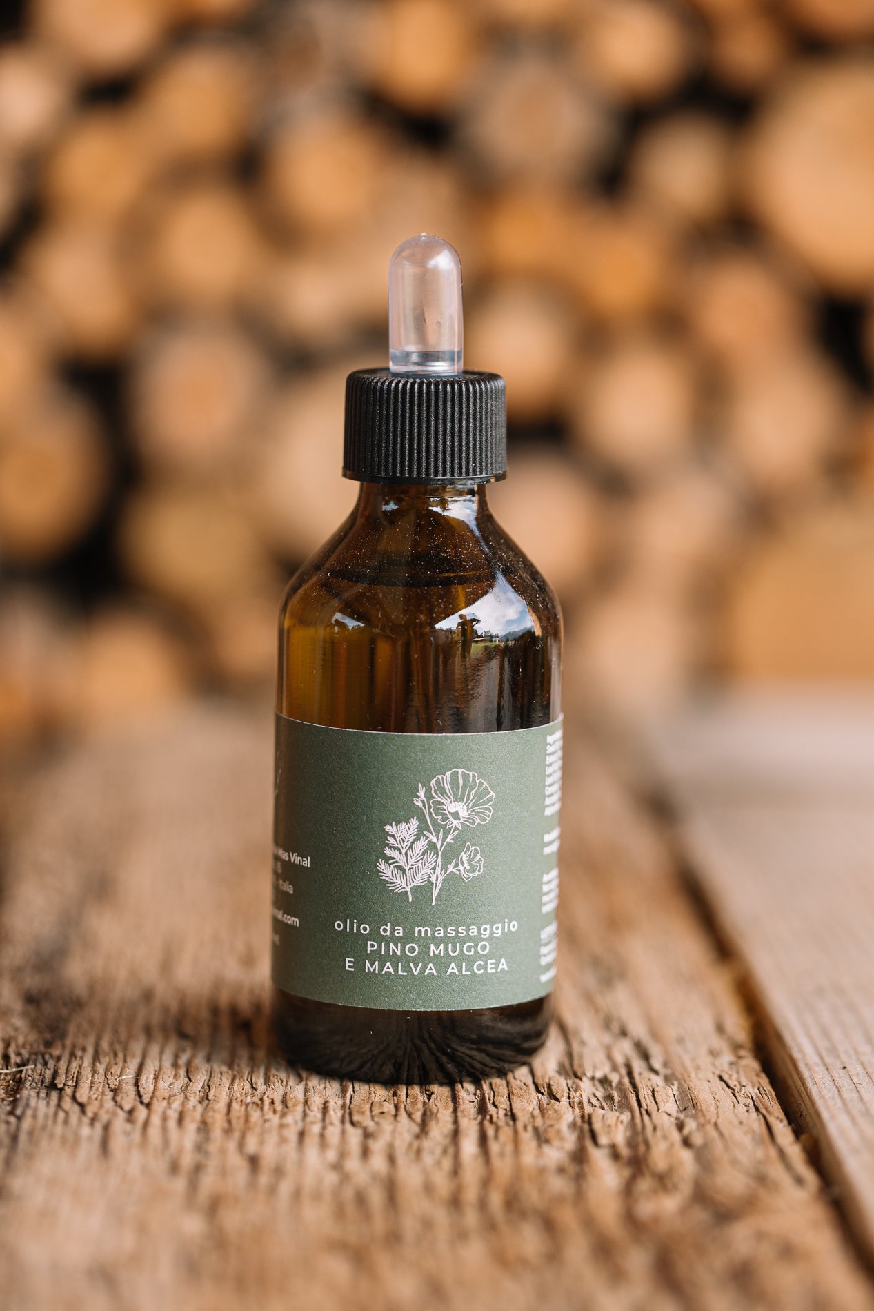 Olio da massaggio "pino mugo e malva alcea"