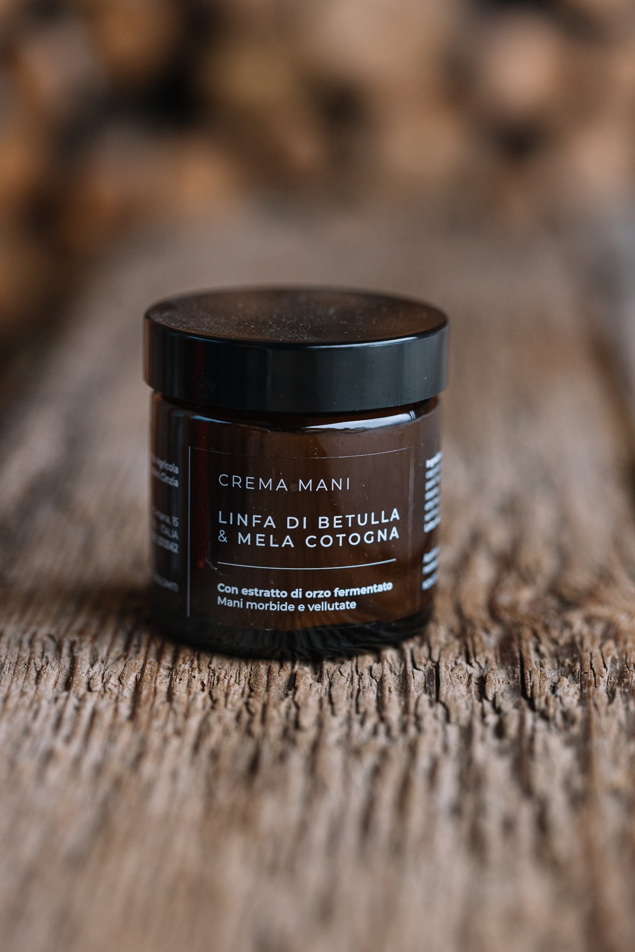 crema mani linfa di betulla e mela cotogna