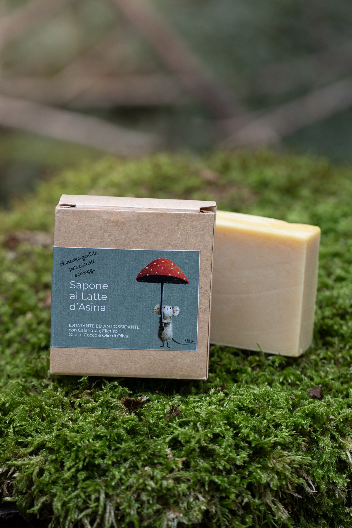 Sapone solido latte d'Asina [for wild ones]